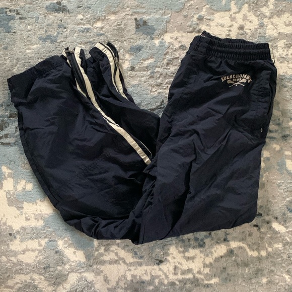 VTG 90s Abercrombie track gym pants small menâs unisex women medium large - Picture 1 of 12